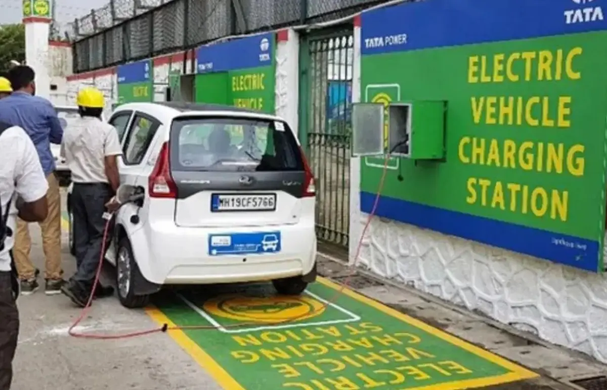 Tata Power electric vehicle charging station